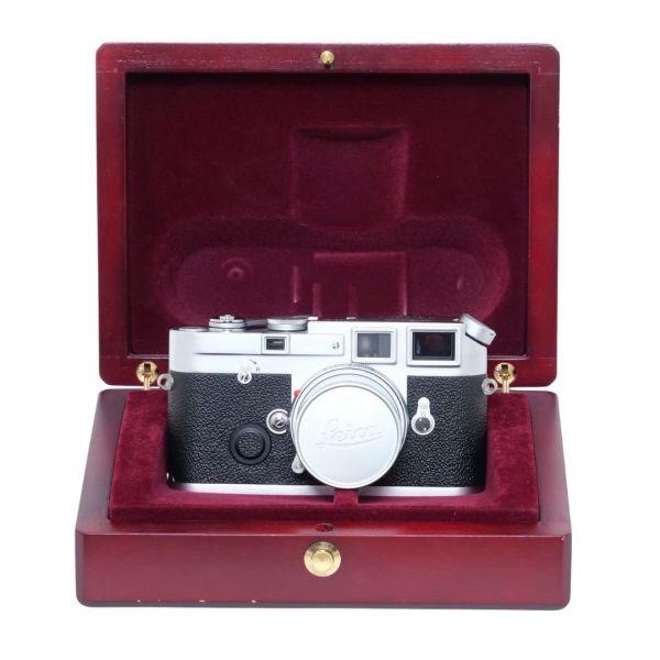 Leica M6J Gehäuse mit Leica M Elmar 50mm/2,8 "40 Jahre Leica M" Edition, Sn.1973-29, ArtNr.10440, OVP, Holzbox, Echtheits Zertifikat – Bild 8