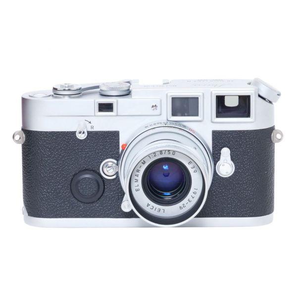 Leica M6J Gehäuse mit Leica M Elmar 50mm/2,8 "40 Jahre Leica M" Edition, Sn.1973-29, ArtNr.10440, OVP, Holzbox, Echtheits Zertifikat – Bild 4