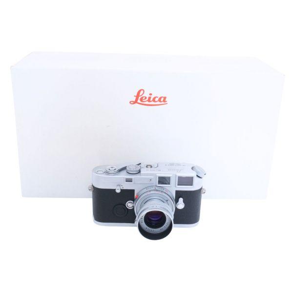 Leica M6J Gehäuse mit Leica M Elmar 50mm/2,8 "40 Jahre Leica M" Edition, Sn.1973-29, ArtNr.10440, OVP, Holzbox, Echtheits Zertifikat – Bild 10
