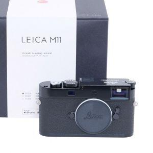Leica M11 Gehäuse, schwarz Lack, Sn.05893299, ArtNr.20230, Ausstellungsstück, OVP, 2 Jahre Garantie, inkl. 20% MwSt.