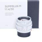 Leica M Summilux 50mm/1,4 silber, Sn.04948025, ArtNr.11714, Klassik Linie, Ausstellungsstück, OVP, 2 Jahre Garantie, inkl. 20% MwSt.