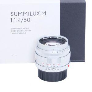 Leica M Summilux 50mm/1,4 silber, Sn.04948025, ArtNr.11714, Klassik Linie, Ausstellungsstück, OVP, 2 Jahre Garantie, inkl. 20% MwSt.