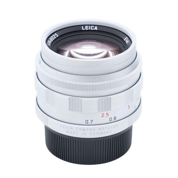 Leica M Summilux 50mm/1,4 silber, Sn.04948025, ArtNr.11714, Klassik Linie, Ausstellungsstück, OVP, 2 Jahre Garantie, inkl. 20% MwSt. – Bild 2