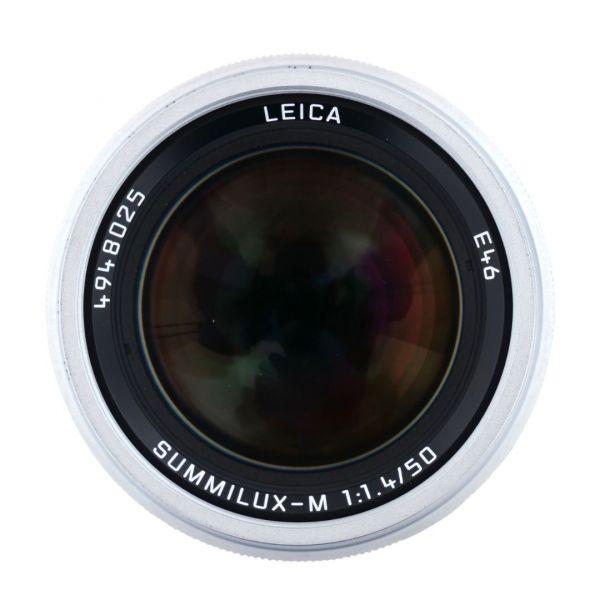 Leica M Summilux 50mm/1,4 silber, Sn.04948025, ArtNr.11714, Klassik Linie, Ausstellungsstück, OVP, 2 Jahre Garantie, inkl. 20% MwSt. – Bild 3