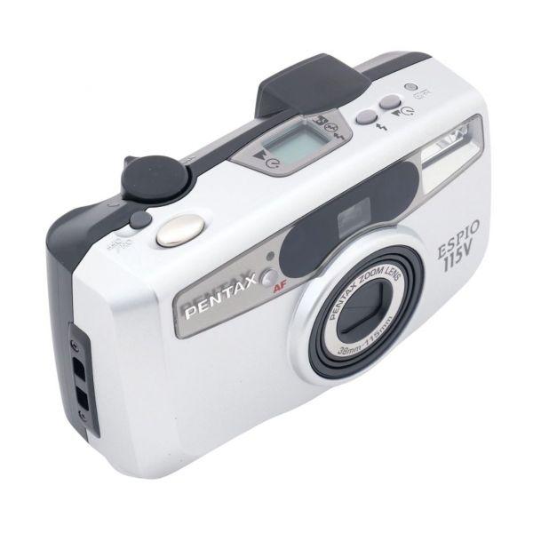 Pentax Espio 115V, Kompaktkamera, Tasche – Bild 2