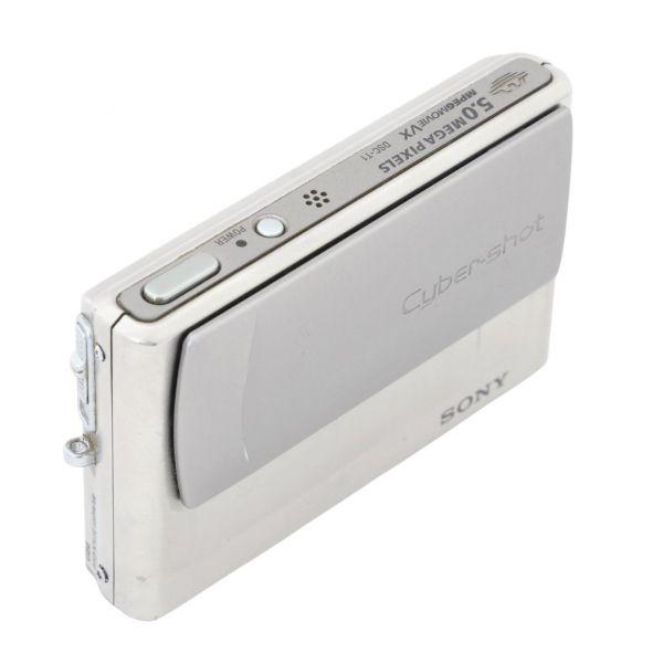 Sony Cybershot T1 Digitalkamera, inkl. 2. Akku, Speicherkarte (32MB Memory Stick Duo) – Bild 2