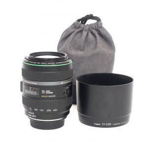 Canon EF 70-300mm/4-5,6 DO, IS, USM, Sonnenblende, Beutel