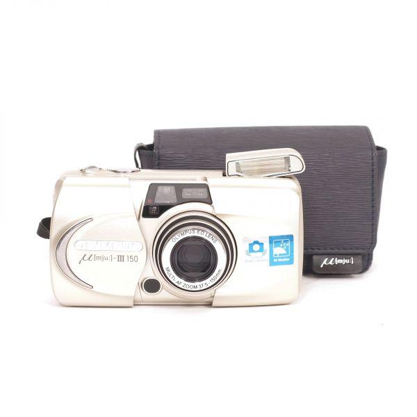 Olympus MJU 150 III Kompaktkamera, Tasche