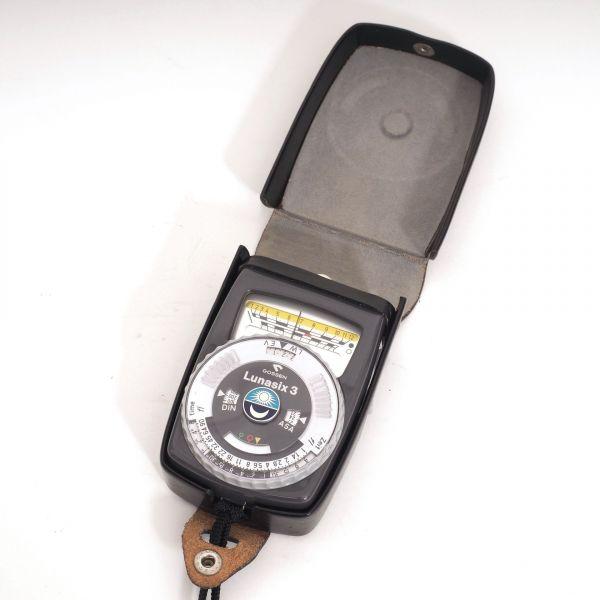 Gossen Lunasix 3 Belichtungsmesser, Tasche, inkl. 20% MwSt.