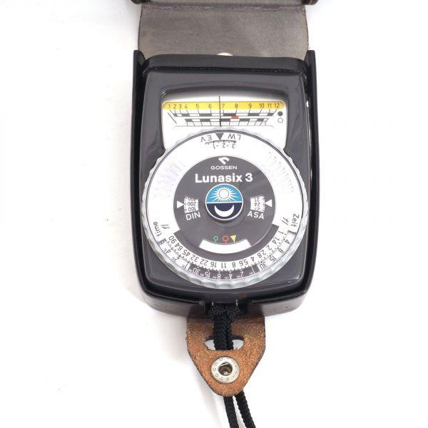 Gossen Lunasix 3 Belichtungsmesser, Tasche, inkl. 20% MwSt. – Bild 2