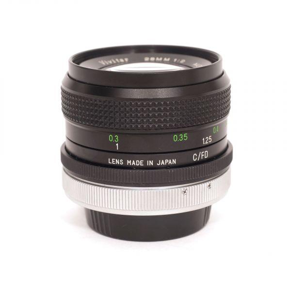 Vivitar MF 28mm/2, Köcher, für Canon FD, inkl. 20% MwSt. – Bild 4