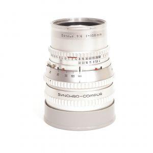 Hasselblad Sonnar C 150mm/4 (Verkittung löst sich, wenig Einfluss auf Bildqualität), silber, inkl. 20% MwSt.