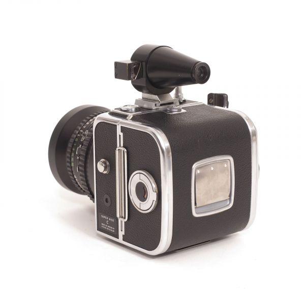 Hasselblad Super Wide C mit Biogon 38mm/4,5 T* schwarz, 120er Magazin, Sucher – Bild 3