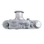 Leica IIIa Gehäuse, silber, Sn.343272, + Elmar 5cm/3,5 Leder Bereitschaftstasche