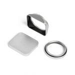 Nisi JetMag Pro Lens Hood Kit  für Fujifilm X100 Series silber