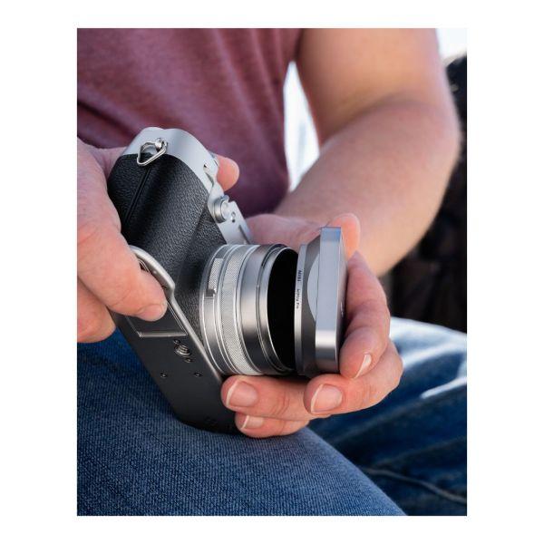 Nisi JetMag Pro Lens Hood Kit  für Fujifilm X100 Series silber – Bild 3