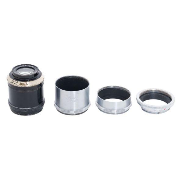 Jhagee-Anastigmat 10,5cm/4,5 inkl. Zwischenringe, für Exakta, inkl. 20% MwSt. – Bild 5