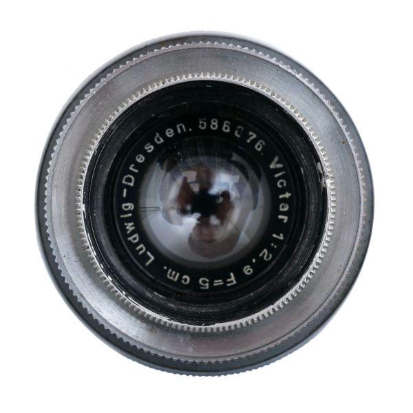 Ludwig-Dresden Victar 5cm/2,8 für Exakta, inkl. 20% MwSt. – Bild 3