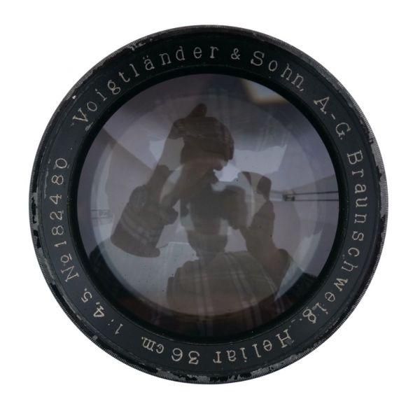 Voigtländer Heliar 36cm/4,5 (Staub im Linsensystem, Außenlackierung löst sich), inkl. 20% MwSt. – Bild 3