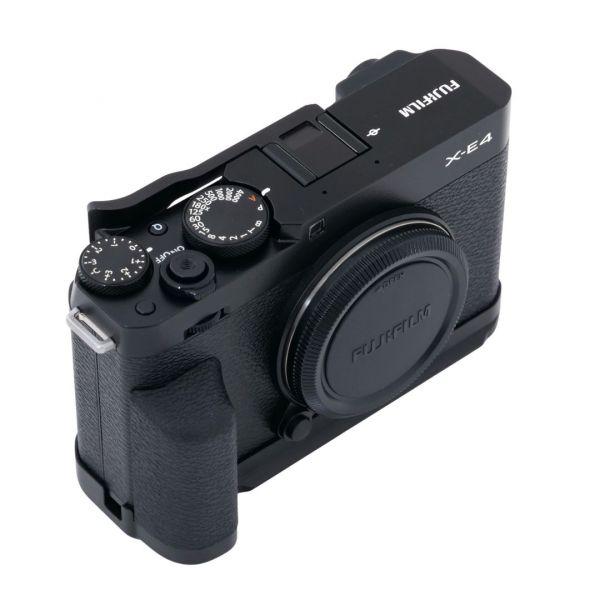 Fujifilm X-E4 Gehäuse, schwarz, OVP + MHG-XE4 Handgriff + TR-XE4 Daumenstütze schwarz, OVP, 6 Monate Garantie – Bild 2