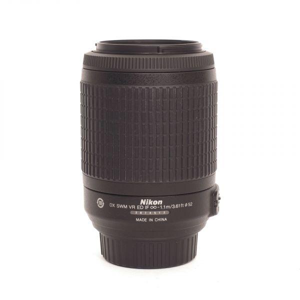Nikon AF-S 55-200mm/4-5,6 DX, G, ED, VR, Sonnenblende, Köcher – Bild 2