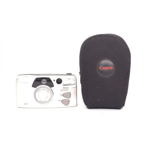 Canon Prima Zoom 85N Kompaktkamera, Tasche