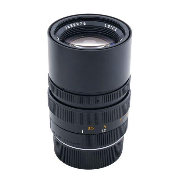 Leica M Elmarit 90mm/2,8 schwarz, Sn.3622976, ArtNr.11807, Köcher – Bild 2