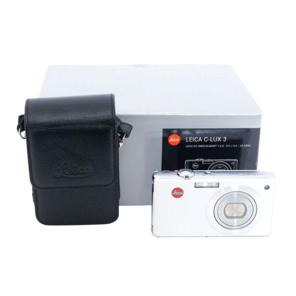 Leica C-Lux 3 Digitalkamera, weiß, Sn.3622976, ArtNr.18333, OVP, Tasche