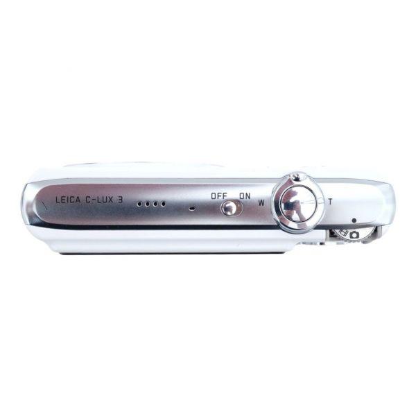 Leica C-Lux 3 Digitalkamera, weiß, Sn.3622976, ArtNr.18333, OVP, Tasche – Bild 4