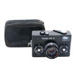 Rollei 35 S schwarz, Kompaktkamera, Tasche