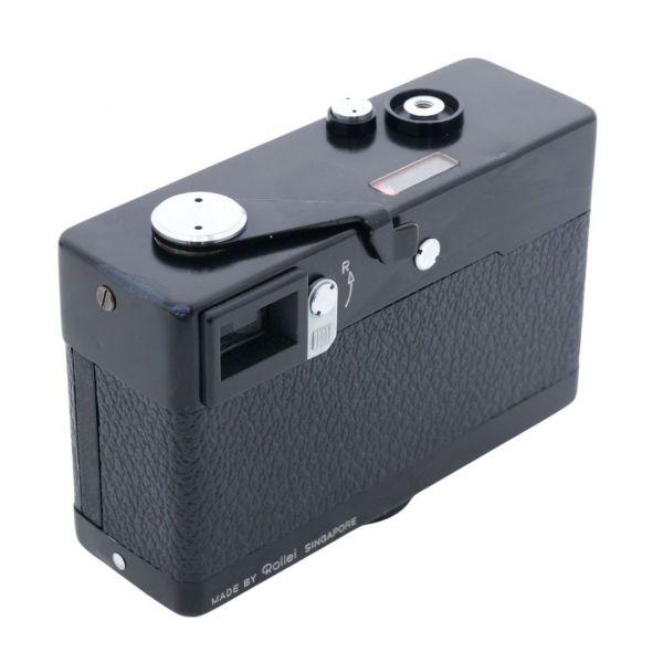 Rollei 35 S schwarz, Kompaktkamera, Tasche – Bild 3