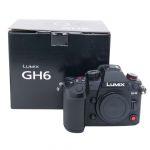 Panasonic Lumix DC-GH6 Gehäuse (59 Auslösungen), Ausstellungsstück, OVP, 2 Jahre Garantie, inkl. 20% MwSt.