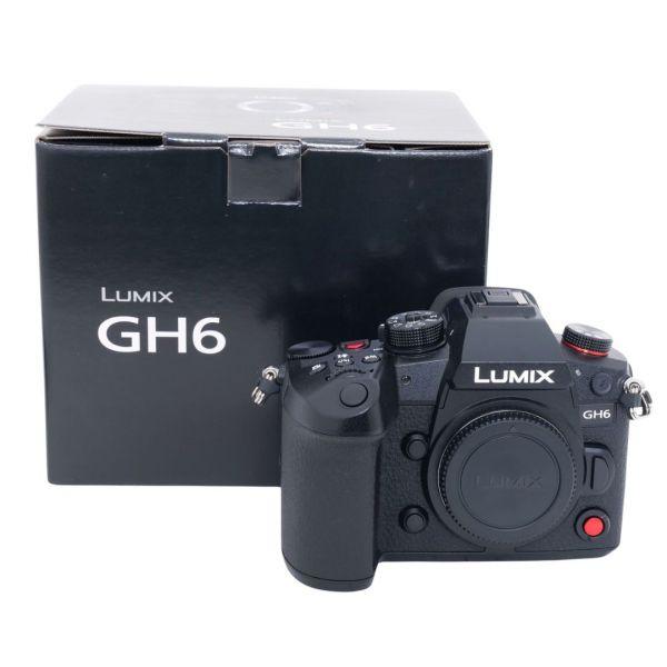 Panasonic Lumix DC-GH6 Gehäuse (59 Auslösungen), Ausstellungsstück, OVP, 2 Jahre Garantie, inkl. 20% MwSt.