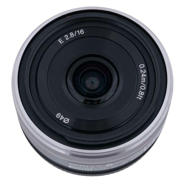 Sony E 16mm/2,8 silber – Bild 3