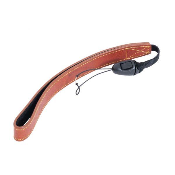 TP Original Leder Protektor, braun, mit Handschlaufe, für Leica D-Lux 8 – Bild 3