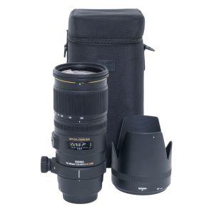 Sigma AF 70-200mm/2,8 APO, DG, HSM, OS, Köcher, Sonnenblende, für Canon EF