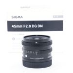 Sigma AF 45mm/2,8 DG, DN, OVP, 1 Jahr Garantie, für L-Mount