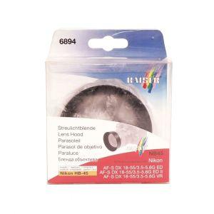 Kaiser Sonnenblende HB-45 – für Nikon AF-S 18-55mm/3.5-5.6 II / AF-S 18-55mm/3.5-5.6 VR