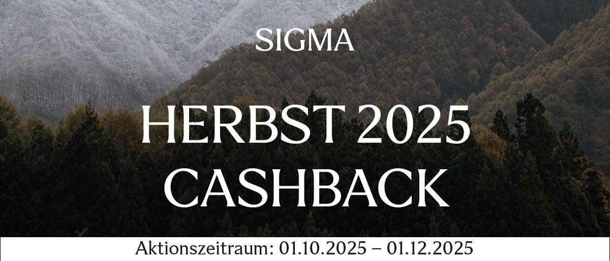 sigma Herbst Cashback 25 Slider