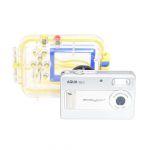 Aqua Easypix W317 Digitalkamera, Set mit Unterwassergehäuse