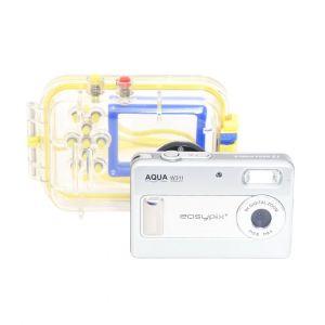 Aqua Easypix W317 Digitalkamera, Set mit Unterwassergehäuse