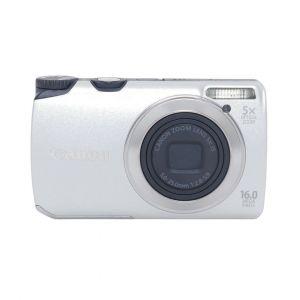 Canon Powershot A3300, Digitalkamera, silber