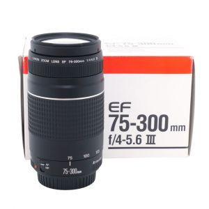 Canon EF 75-300mm/4-5,6 III, OVP
