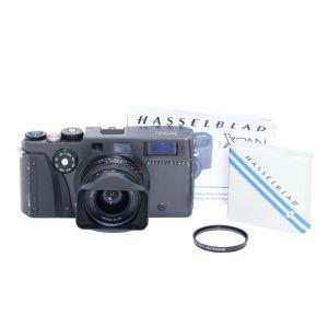 Hasselblad XPan, Analoge Kleinbild-Panoramakamera, + 45mm/4 Sonnenblende, Hasselblad Center Filter 45mm