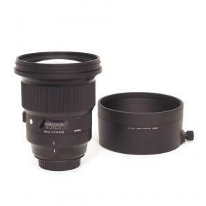 Sigma AF 105mm/1,4 DG, Art, Sonnenblende, für Canon EF