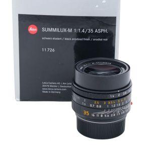 Leica M Summilux 35mm/1,4 schwarz, Sn.04880155, ArtNr.11726, 6-Bit codiert, Demogerät, OVP, 1 Jahr Garantie, inkl. 20% MwSt.