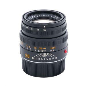 Leica M Summicron 50mm/2 schwarz, Sn.4710143, ArtNr.11826, 6-Bit codiert, Demogerät, 1 Jahr Garantie, inkl. 20% MwSt.