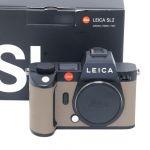 Leica SL2 Gehäuse schwarz mit brauner Belederung (Customized), Sn.5556082, ArtNr.10854, Demogerät, OVP, 1 Jahr Garantie, inkl. 20% MwSt.