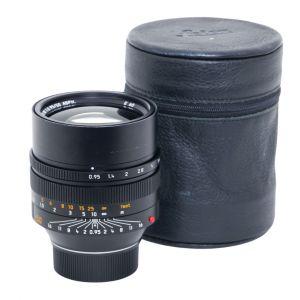 Leica M Noctilux 50mm/0,95 Asph schwarz, Sn.4705126, ArtNr.11602, 6-Bit codiert, Demogerät, Köcher, 1 Jahr Garantie, inkl. 20% MwSt.