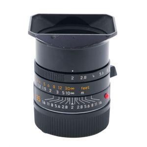 Leica M Summicron 35mm/2 Asph, Sn.4732857, ArtNr.11673, 6-Bit codiert, Demogerät, Sonnenblende, 1 Jahr Garantie, inkl. 20% MwSt.